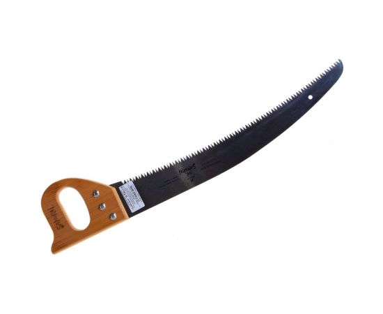 Пила с изогнутом полотном, деревянной ручкой SAMURAI D-540-LH 