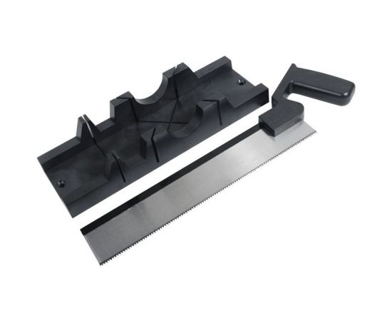 Стусло USP с ножовкой, 300мм*65мм фигурное, черное 41241 