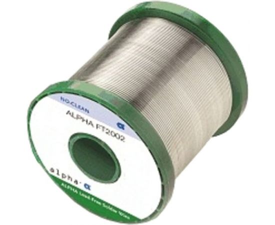 Припой трубчатый FT-2002 (1.0 мм; 0.5 кг) ALPHA 50500 