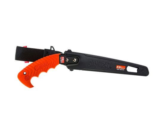 Пила с прямым полотном в чехле, с поясным креплением SAMURAI GSF-180-SH 