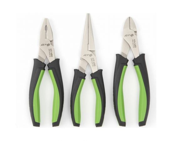 Набор шарнирно-губцевого инструмента Дело Техники 180 мм, 3 предмета 419938 