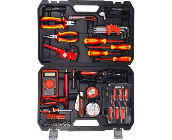 Набор инструментов электрика YATO 68пр. YT-39009 – изображение 2