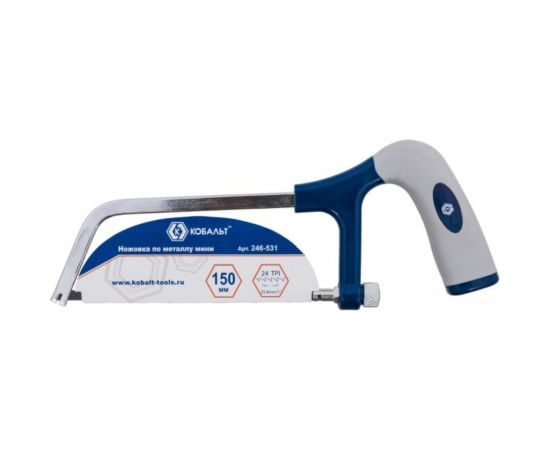 Ножовка мини с пластиковой рукояткой, 150 мм КОБАЛЬТ 246-531 – изображение 2