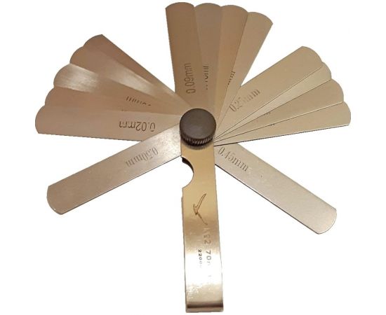 Набор щупов Буревестник №2 70 мм, 0,02-0,5 287 – изображение 2