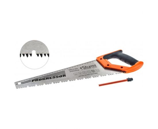 Ножовка по дереву Sturm с карандашом 400 мм 1060-12-4007 – изображение 2