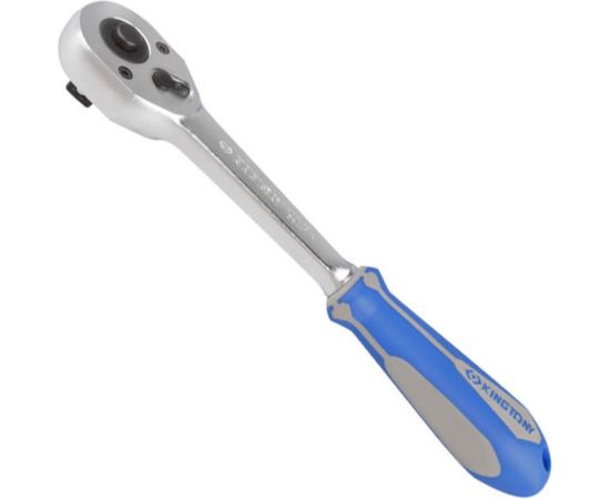 Флажковая трещотка с кнопкой 1/2"", 250мм, 32 зубца KING TONY 4771-10GR – изображение 2