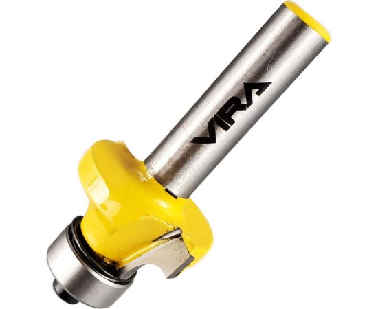 Фреза кромочная калевочная (25.4х13 мм; R6.35 мм; подшипник 12.7 мм) VIRA 553349 – изображение 2