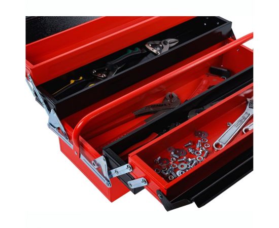 Ящик для инструментов ABC 5 секций, 560x200x200 мм AB1327B – изображение 2