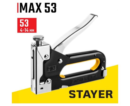 Cтальной cтеплер STAYER Max-53 тип 53 31501_z01 – изображение 2