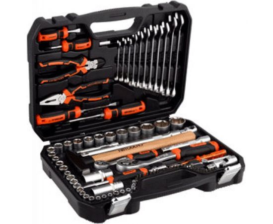 Набор инструмента АвтоDело PRO 90 предметов 1/2DR 1/4DR 6PT39891 10273 – изображение 2