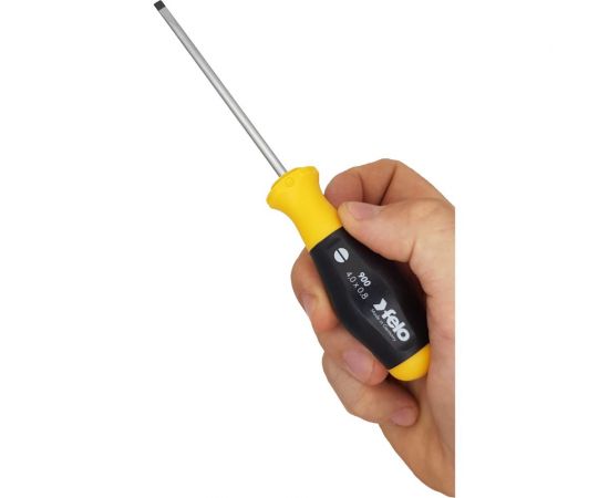 Шлицевая отвертка Felo SL4,0x0,8x100 90004310 – изображение 3