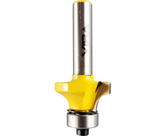 Фреза кромочная калевочная (25.4х13 мм; R6.35 мм; подшипник 12.7 мм) VIRA 553349 – изображение 3