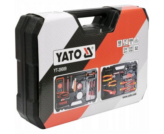 Набор инструментов электрика YATO 68пр. YT-39009 – изображение 3