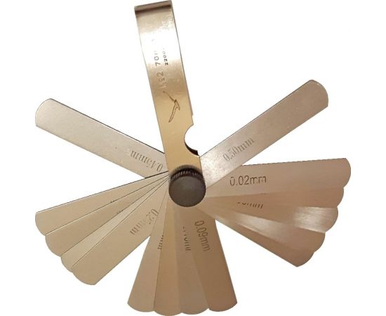 Набор щупов Буревестник №2 70 мм, 0,02-0,5 287 – изображение 4