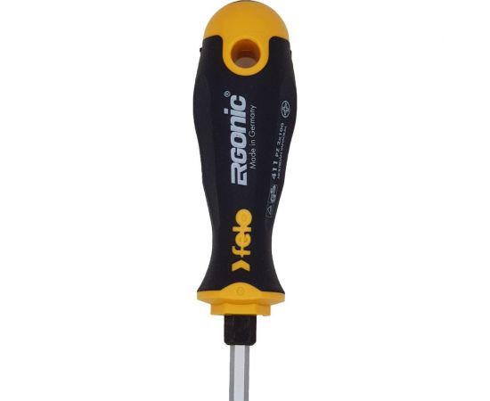 Крестовая отвертка Felo с шестигранным лезвием Ergonic PZ 2X100 41120340 – изображение 5