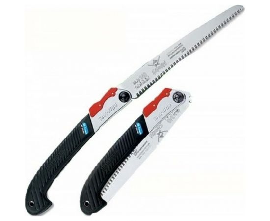 Пила складная, с прямым полотном 2 угла фиксации, в футляре SAMURAI MP-210-MH – изображение 5