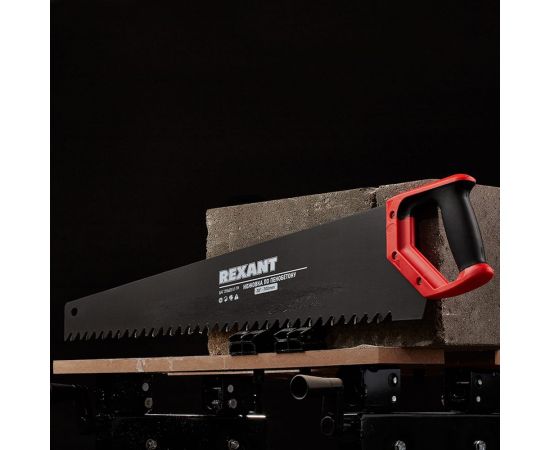 Ножовка по пенобетону REXANT 700 мм, защитное покрытие, твердосплавные напайки на зубья 12-8227 – изображение 6