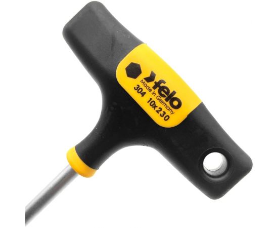 Т-образный ключ 10 мм, стержень 230 мм Felo 30410880 – изображение 6