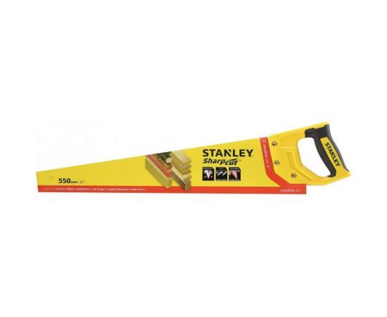 Ножовка Stanley SHARPCUT 7TPI, 550 мм STHT20368-1 – изображение 6
