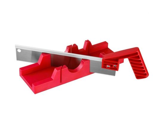 Пластиковое стусло с пилой ЗУБР 65х35 мм 300 мм 15380-30 