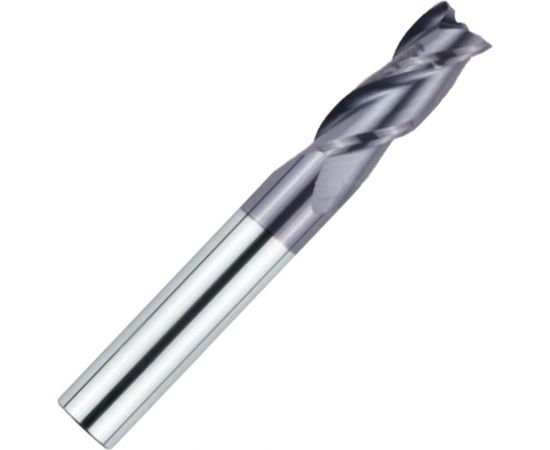 Фреза концевая цельная (4х11x50 мм; ц/х; 3Z; ВК8; TiAIN; DIN 6527) ИНСТУЛС 00001441610 