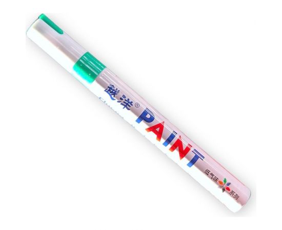 Маркер-краска по металлу Flysea Paint Marker FS-110 с наконечником 2-4 мм, зеленый FS-110-green 