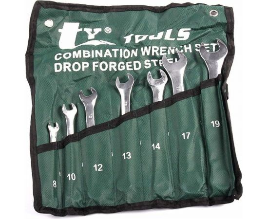 Набор накидных ключей Dreamcar зеленый, 8-19, 7 шт. DC-000-0694141 