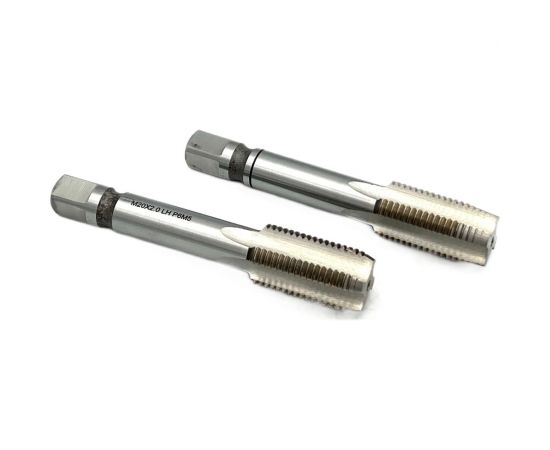 Машинно-ручной метчик TORNERI М20х2, комплект из 2-х шт, Р6М5 , левый 038265 