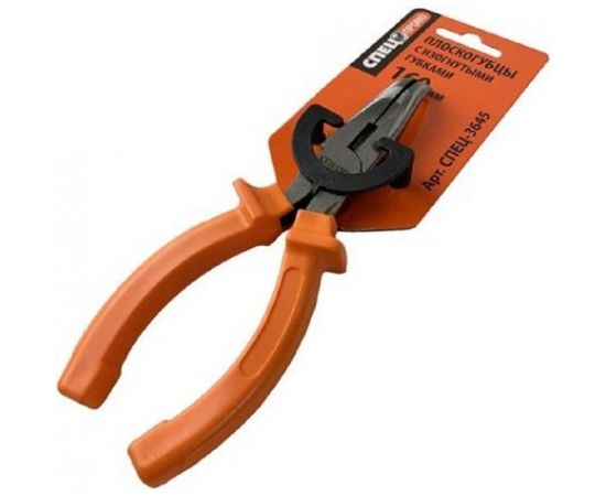 Плоскогубцы Спец с изогнутыми губками, 160 мм СПЕЦ-3645 