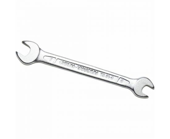 Рожковый ключ IZELTAS 7x6 мм, длина 97 мм 0100010607 – изображение 2