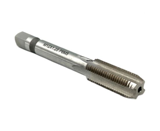 Машинно-ручной метчик TORNERI М12х1.25 Р6М5, для глухих отверстий 028755 – изображение 2