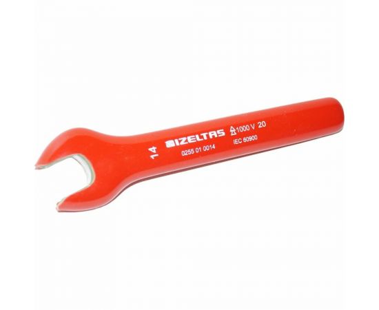 Рожковый односторонний диэлектрический ключ 1000V, 14 мм IZELTAS 0255010014 – изображение 2