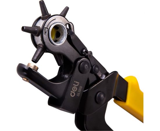 Револьверный дырокол для кожи DELI 6-в-1 DL1919 98394 – изображение 2