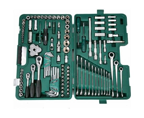 Набор инструмента Sata 129 предметов, специализированный, сервисн. пласт.кейс 09014G – изображение 2