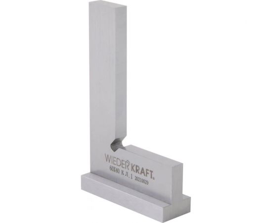 Поверочный угольник WIEDERKRAFT 90 градусов, 60x40x20x5 мм, класс 1 WDK-MR6040 – изображение 2