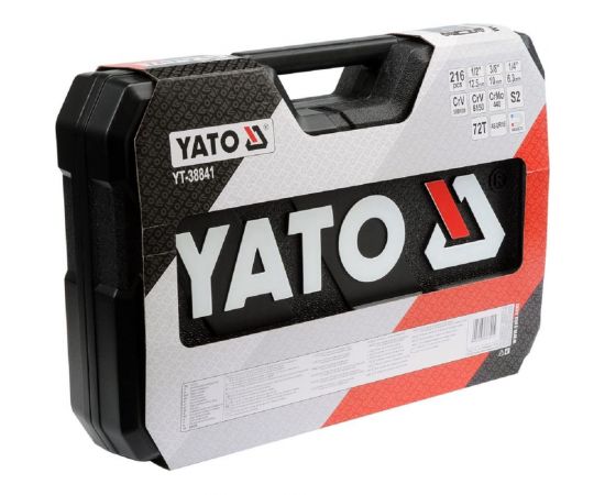 Набор инструментов YATO 1/2, 216пр XXL YT-38841 – изображение 2