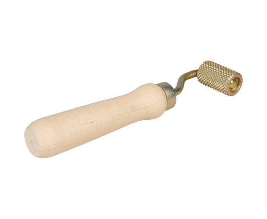 Прикаточный Г-образный ролик Airline оцинкованный металл, дерево ADRP001 – изображение 3