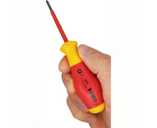 Диэлектрическая крестовая отвертка Felo PH0x60 91400190 – изображение 3