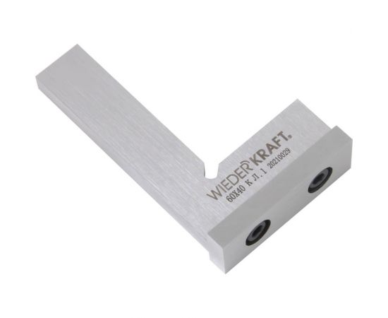 Поверочный угольник WIEDERKRAFT 90 градусов, 60x40x20x5 мм, класс 1 WDK-MR6040 – изображение 3