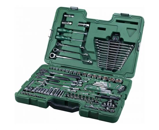 Набор инструмента Sata 129 предметов, специализированный, сервисн. пласт.кейс 09014G – изображение 3