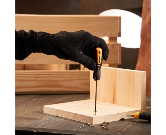 Крестовая отвертка REXANT PH 00х75 мм, двухкомпонентная рукоятка 12-6401 – изображение 3