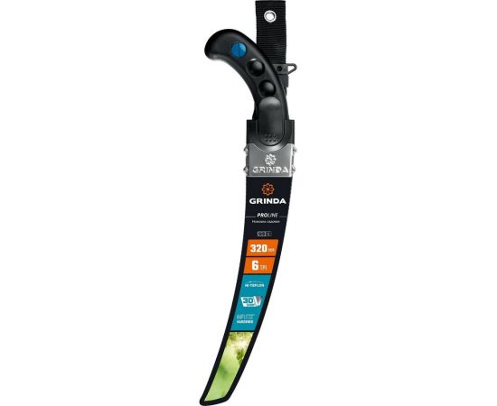 Ножовка для быстрого реза сырой древесины Grinda GS-6 320 мм 151853 – изображение 4