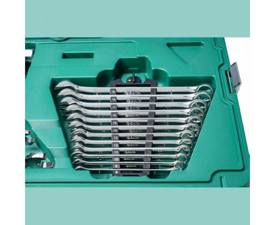 Набор инструмента Sata 129 предметов, специализированный, сервисн. пласт.кейс 09014G – изображение 4