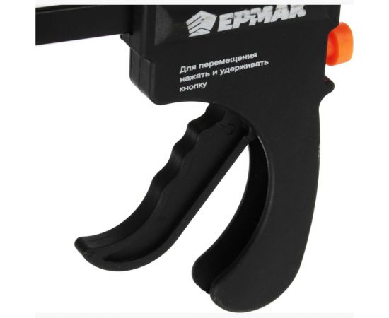 Универсальная F-образная струбцина ЕРМАК 150х265х45 пластмассовый корпус 668-045 – изображение 4