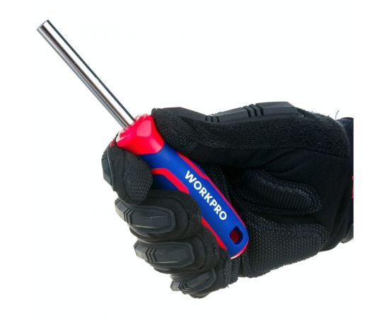 Отвертка-битодержатель WORKPRO для бит 1/4 дюйма WP221049 – изображение 4