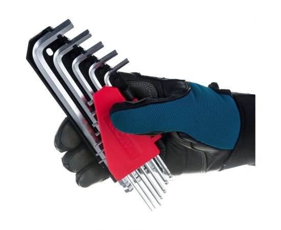 Набор дюймовых шестигранных ключей YATO с шаром, длинные 12шт YT-5837 – изображение 5