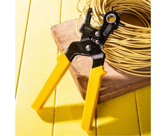 Револьверный дырокол для кожи DELI 6-в-1 DL1919 98394 – изображение 5