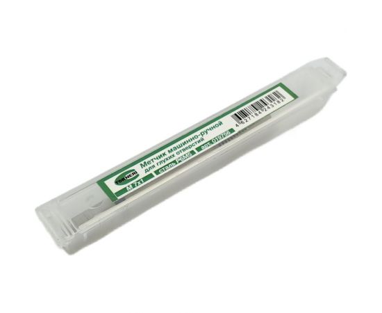 Машинно-ручной метчик TORNERI М 7х1 Р6М5, для глухих отверстий 019756 – изображение 5