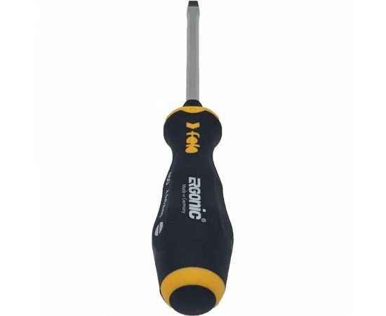 Плоская шлицевая отвертка Felo Ergonic 4,5X0,8X90, ударная 45004540 – изображение 6