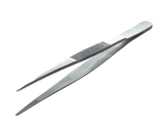 Пинцет REXANT прямой, узкий, рифленый 145 мм ПРОФИ 12-0346 – изображение 10